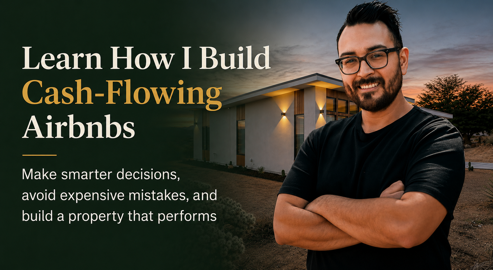 Learn to launch successful Airbnb with Rob. Step-by-step coaching, proven strategies, real results.
